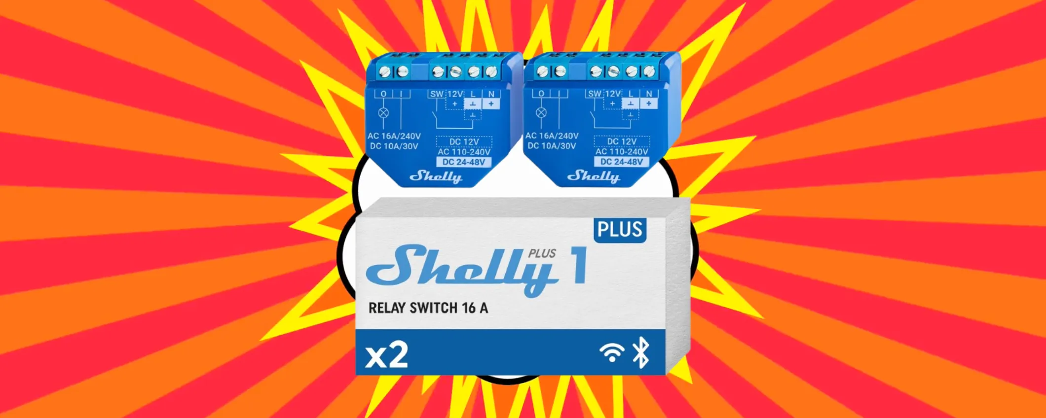 Casa più smart con 2 interruttori intelligenti Shelly Plus a soli 19€ (-43%)
