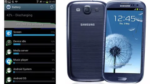 Samsung Galaxy S3, primo test della batteria