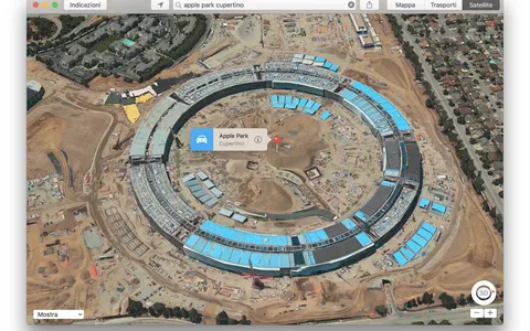 Apple Park, fate un tour virtuale da iPhone, iPad e Mac