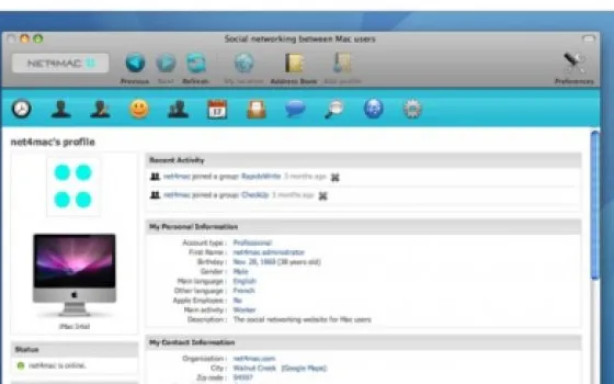 Net4Mac: il social networking riservato agli utenti Mac