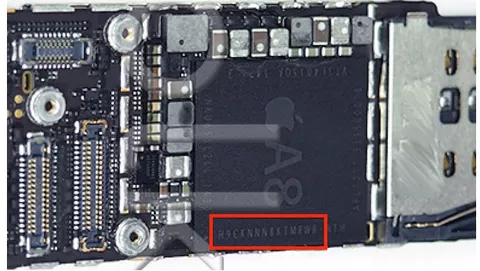iPhone 6 processore Apple A8 con 1 GB di RAM