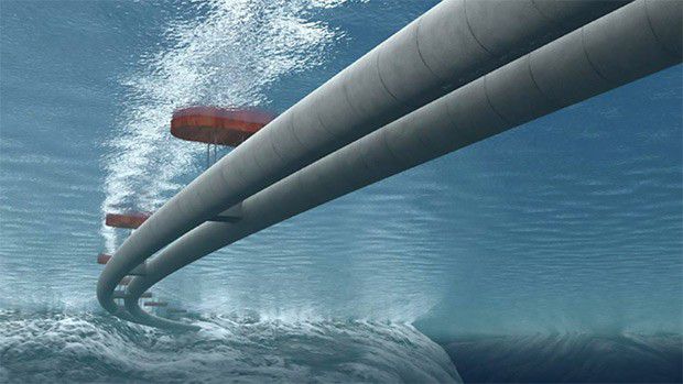 Il tunnel fluttuante sottomarino, progettato per innovare la mobilità norvegese