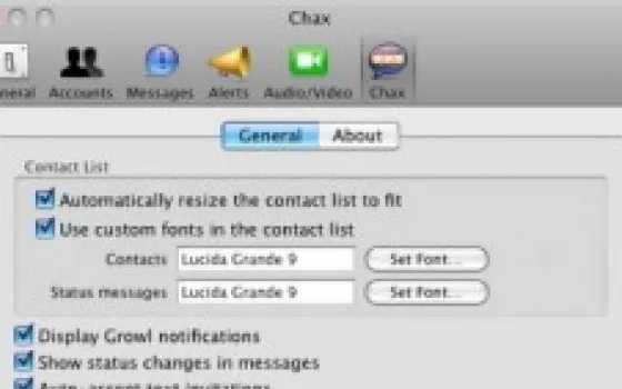 Chax 2: nuove opzioni per iChat