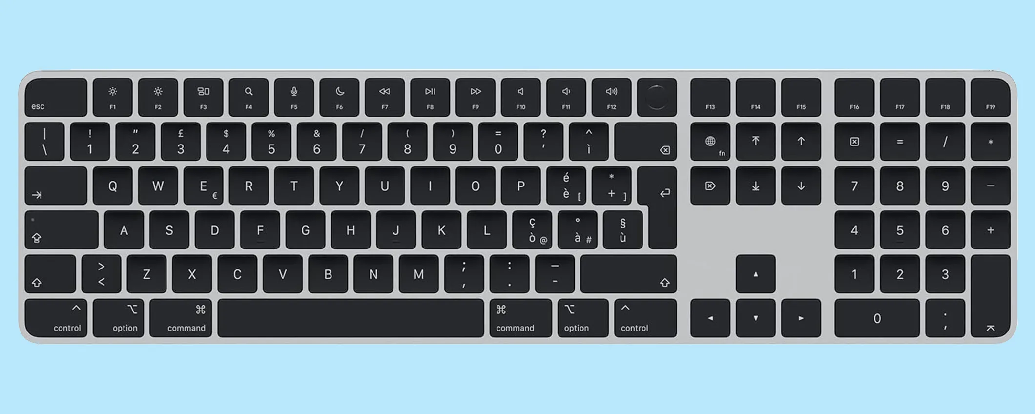 Completa il setup del tuo Mac con la Magic Keyboard con Touch ID e tastierino numerico