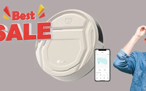 Robot Aspirapolvere Lefant: il più venduto su Amazon a meno di metà prezzo (-58%)