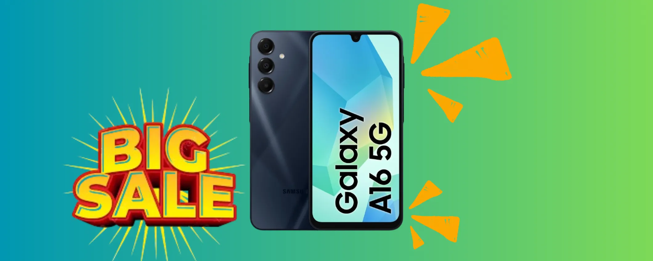 Samsung Galaxy A16: con il super sconto Amazon è tuo ad una spesa minima