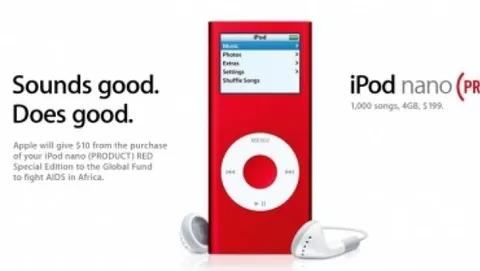 iPod (PRODUCT) RED, beneficenza... confusa