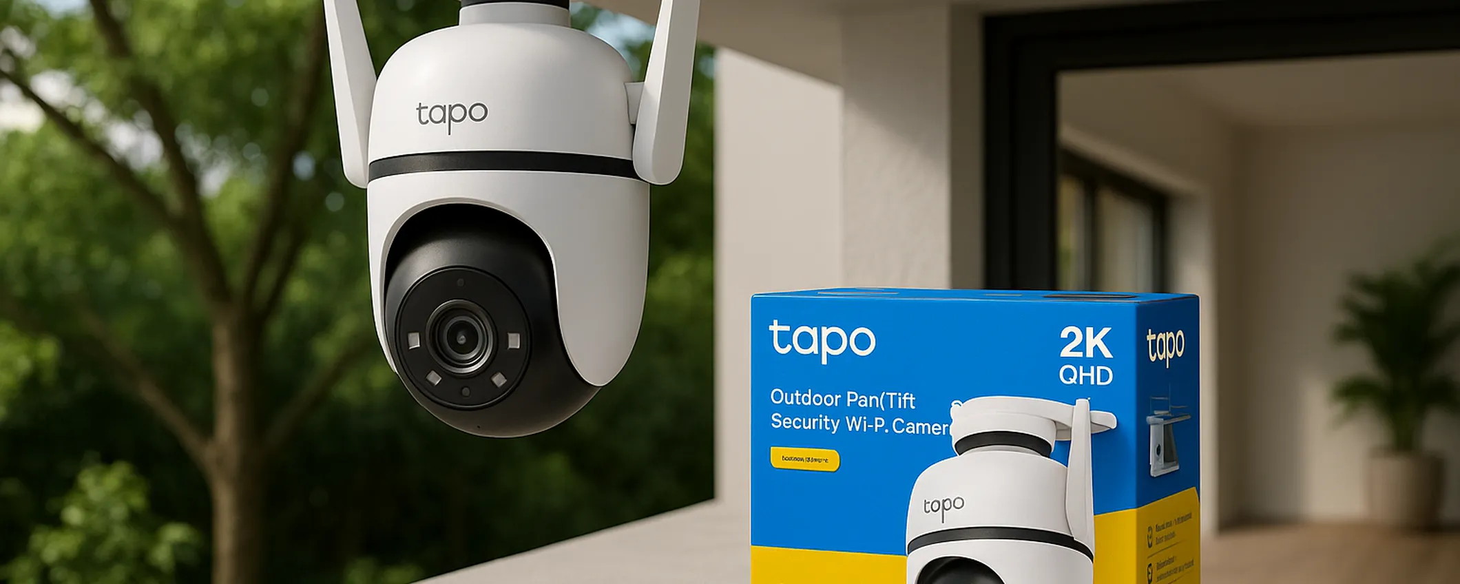 Telecamera WiFi da esterno Tapo scontatissima al -33%: la porti a casa a meno di 60€