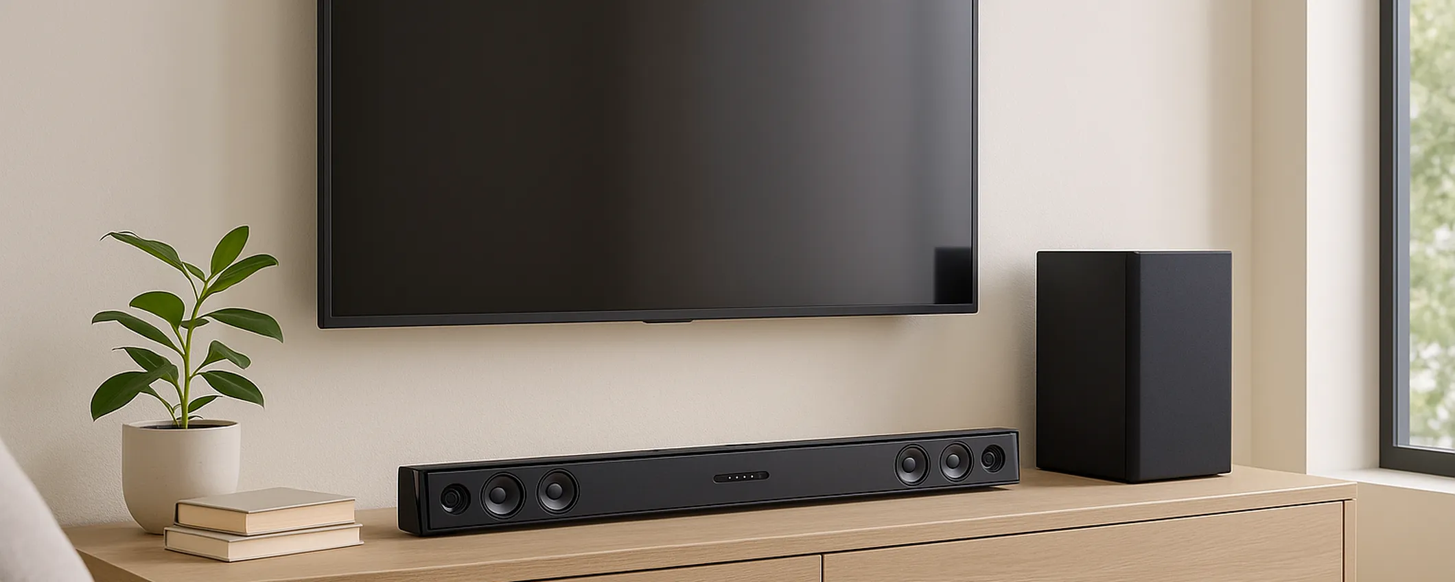 Soundbar LG con subwoofer wireless INCLUSO: oggi la paghi quasi la metà (-49%)