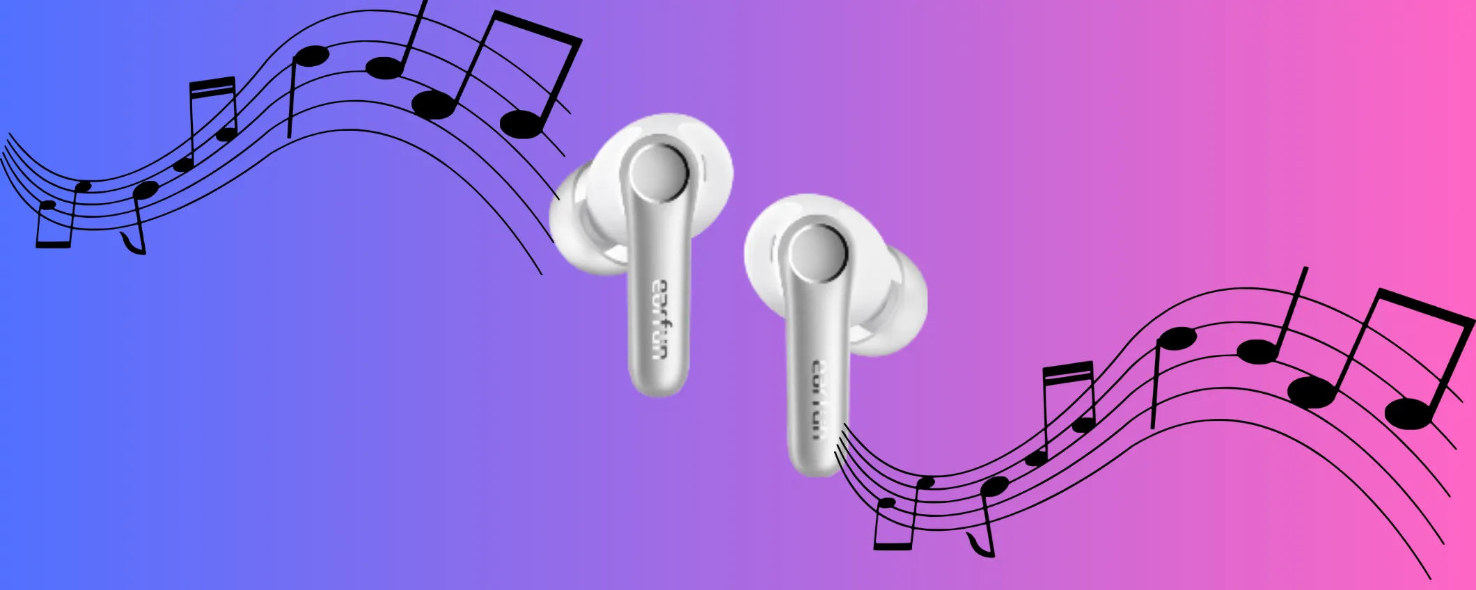 Cuffie Bluetooth con cancellazione del rumore attiva in doppio sconto su Amazon