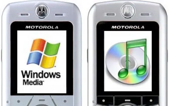 Motorola: dopo i music phone iTunes si passa a Windows Media
