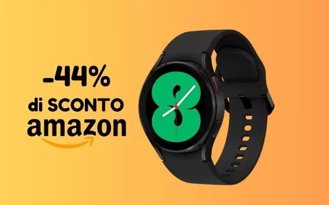 SUPER PROMO Amazon: Samsung Galaxy Watch4 SCONTATO del 44%, lo paghi pochissimo!