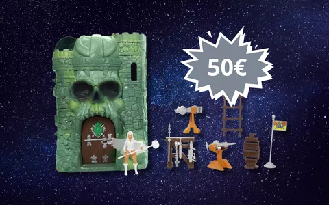 Questo splendido Castello di Grayskull a soli 50 euro lo trovi SOLO su Amazon: in OMAGGIO Sorceress!
