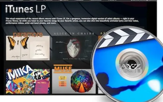 iDVD creerà contenuti iTunes LP?