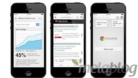 Chrome per iOS, arrivano compressione dati, traduzione e Navigazione Sicura