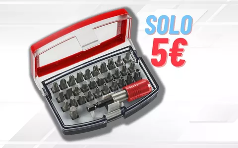 SOLO 5€: Set di 32 Punte per trapano di massima qualità su Amazon!