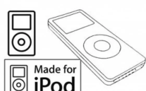 La forma dell'iPod diviene un trademark
