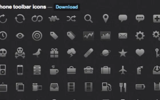 Icone gratis per sviluppatori iPhone