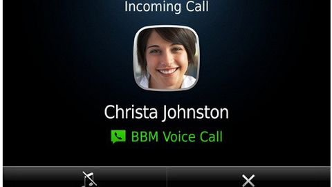 BlackBerry Messenger 7 in download con Voice Call
