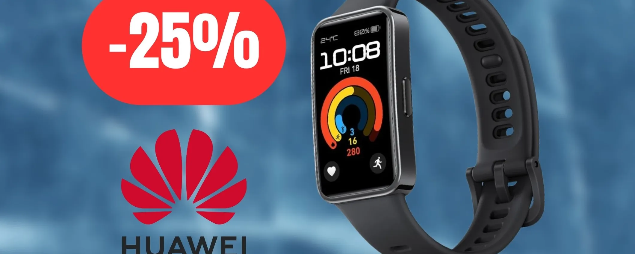 Huawei Band 9: smartwatch dal design premium e tante funzioni (-25%)