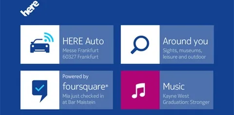 Nokia HERE Auto, il sistema di navigazione cloud