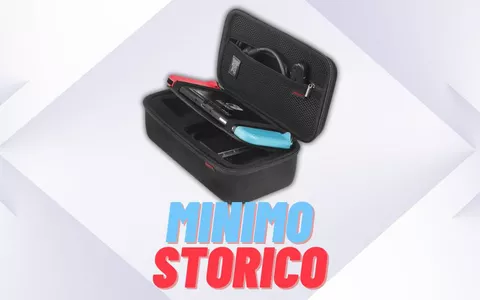 Custodia per Nintendo Switch al MINIMO STORICO (15,89€)