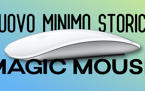Magic Mouse, nuovo minimo storico per il mouse Apple con lo sconto del 19%