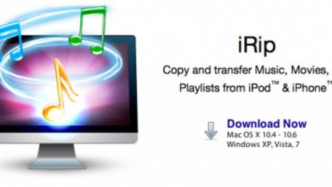 iPodRip cambia nome in iRip su 