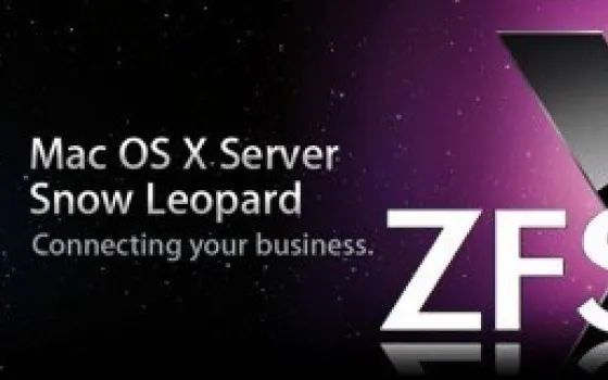 ZFS approderà prima su Snow Leopard Server