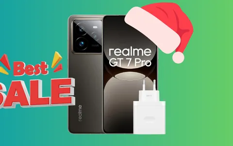 Smartphone Realme GT 7 Pro a 200€ in meno: promo di Natale su Amazon