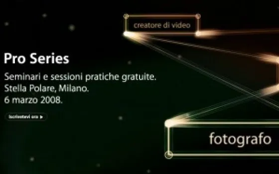 Seminari Pro Series: Milano, 6 Marzo 2008