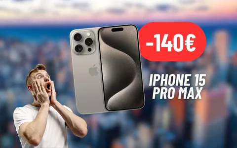 iPhone 15 Pro Max: 140€ di sconto con la promozione eBay