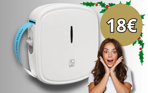 Mini Etichettatrice Portatile: SOLO 18€ per il regalo che piace a tutti