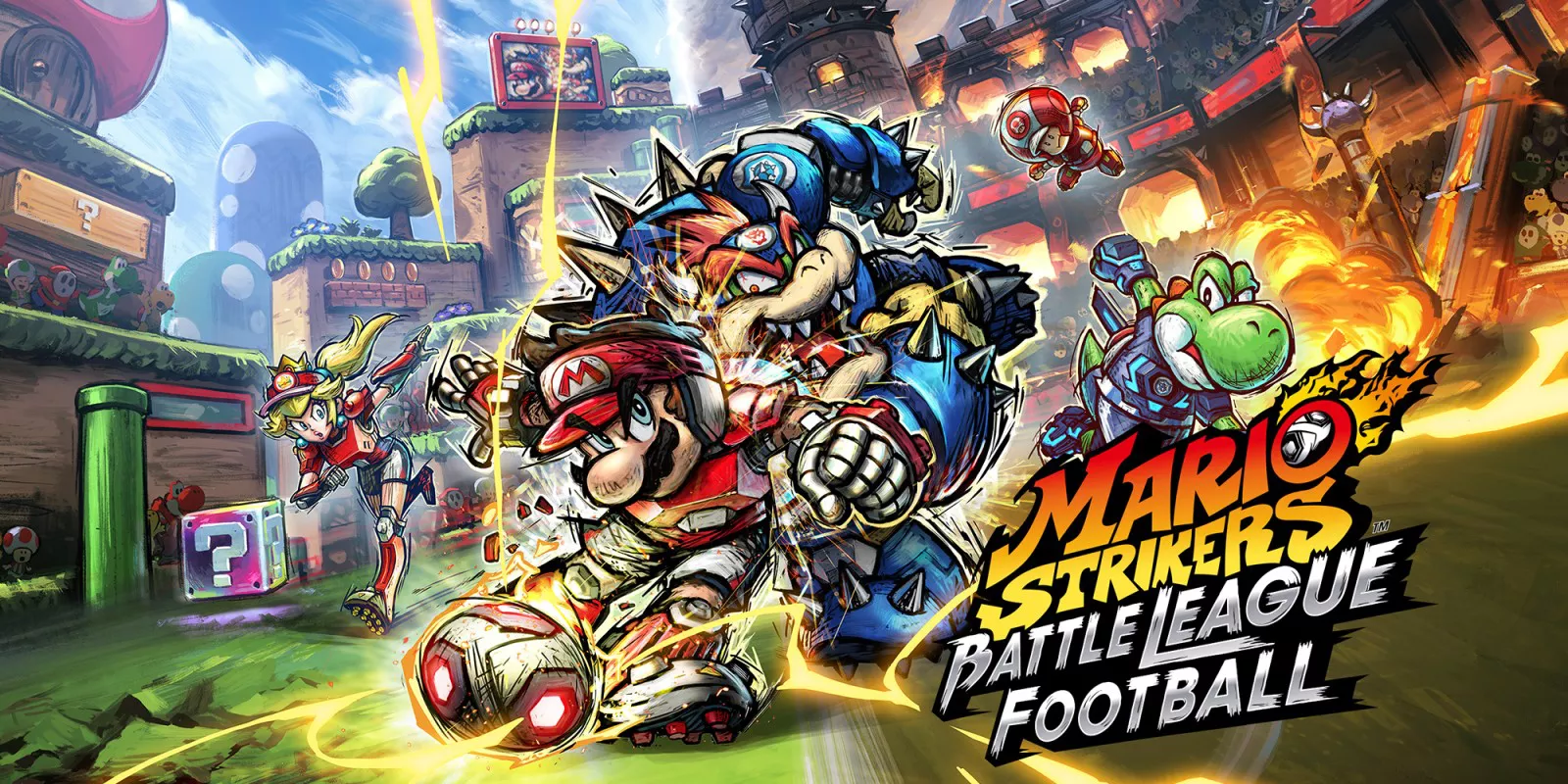 Il CALCIO tra le DITA con Mario Strikers: Battle League Football per Switch: su Amazon costa solo 39€