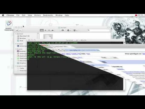 Create Application Shortcuts in Google Chrome for Mac