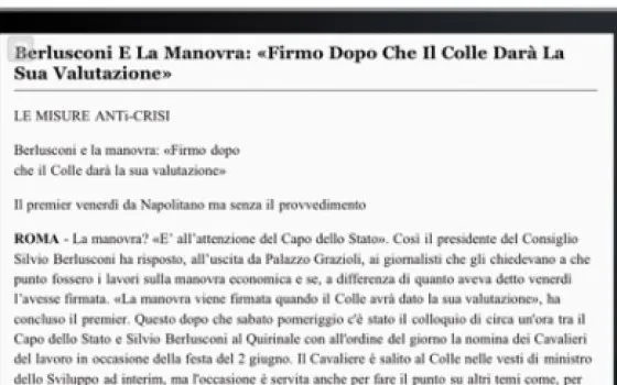 Readability Browser per iPhone e iPad