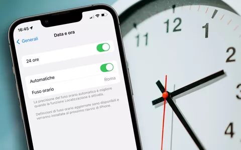 Ora legale 2022: come cambiare orario su iPhone