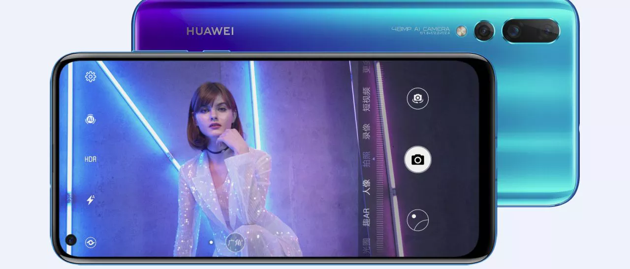Huawei Nova 4, fotocamera in-display e 8 GB di RAM