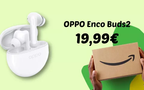 Oppo Enco Buds2 a soli 19,99€ con le Offerte di Primavera Amazon (-60%)