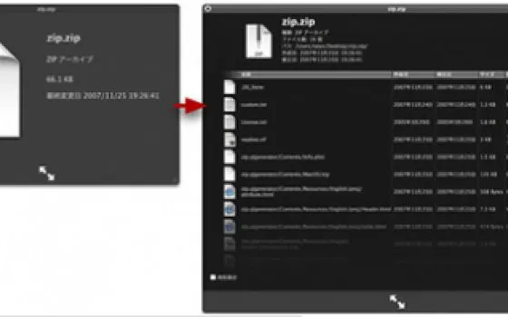 3 plugin per QuickLook: visualizzare archivi, file .zip e FLV