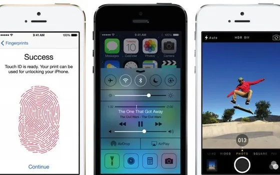 iPhone 5S, recensioni positive su Fotocamera, Touch ID e iOS 7