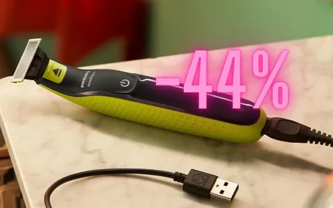 Barba impeccabile con il rasoio elettrico Philips OneBlade (-44%)