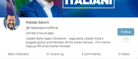 Parler ha le ore contate, ma Salvini si iscrive