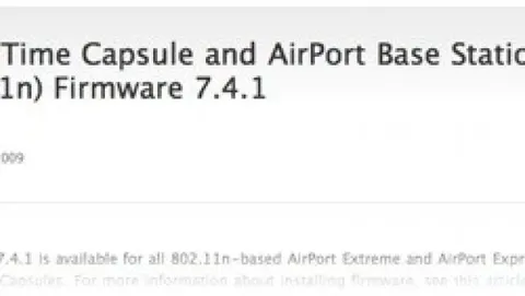 Rilasciato aggiornamento firmware 7.4.1 per Airport Extreme, Express e Time Capsule