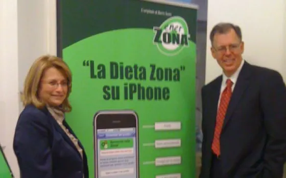 La Dieta Zona ufficiale sbarca su iPhone