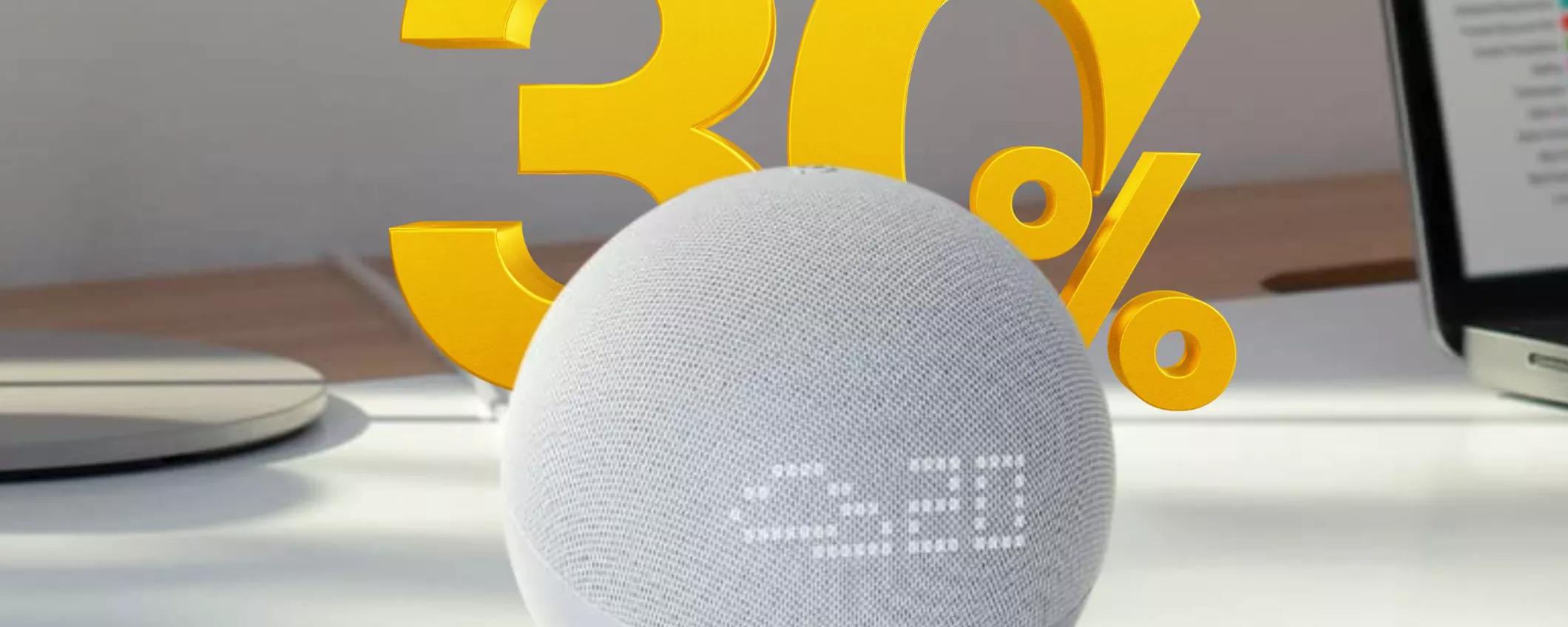 Echo Dot con Orologio: La Tua Casa Diventa Smart a un Prezzo Speciale