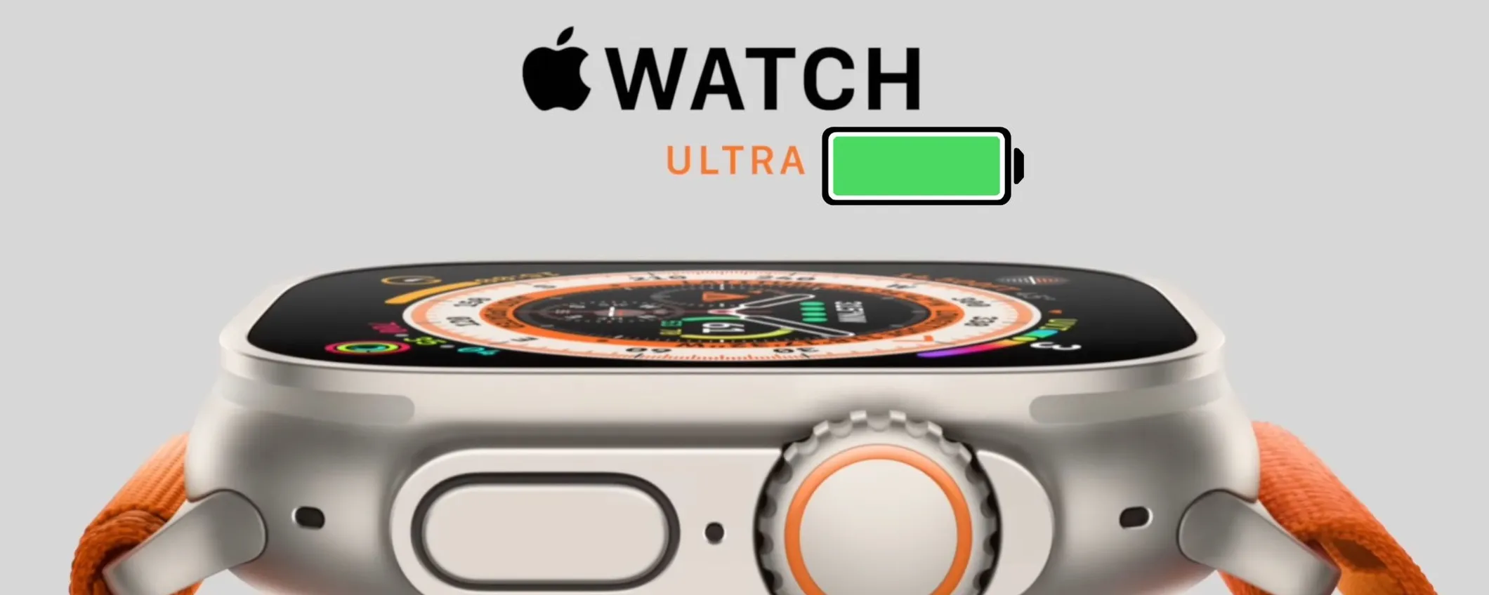 Apple Watch Ultra, 76% più batteria rispetto al Series 8