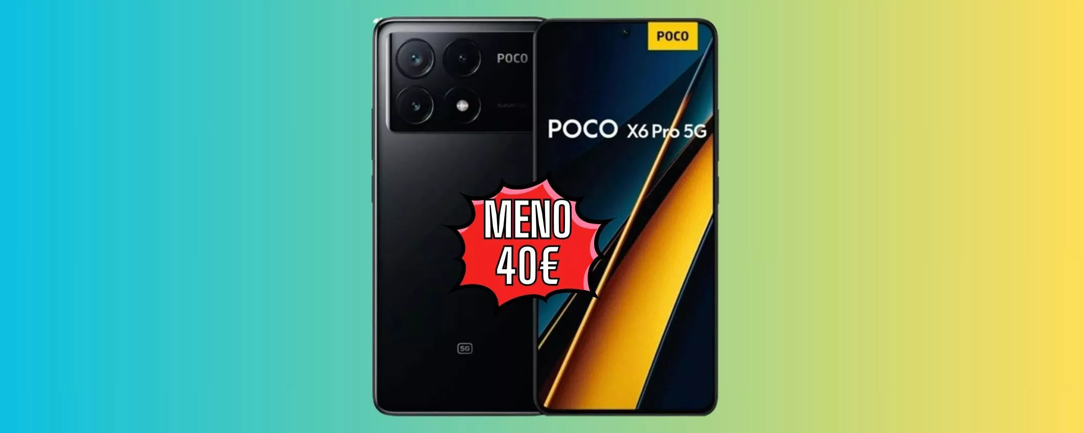 Xiaomi POCO X6 Pro 5G, best buy assoluto col codice sconto eBay