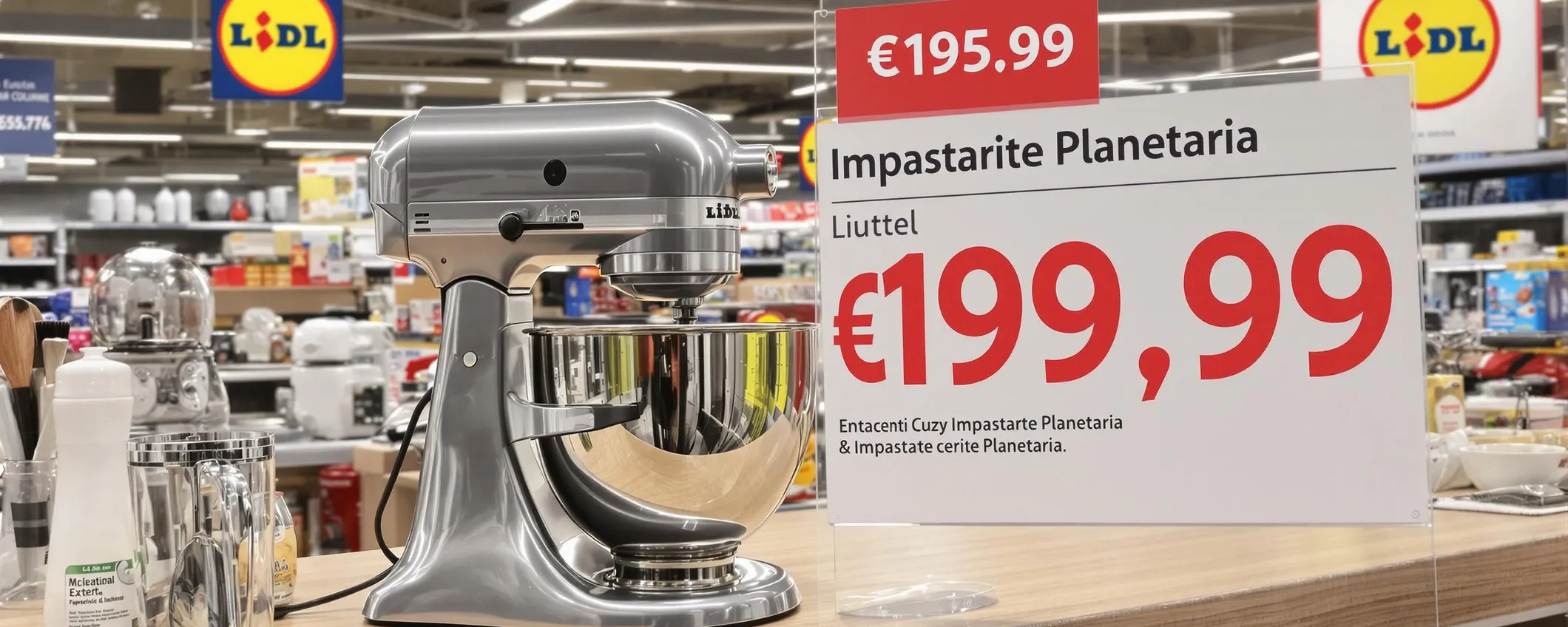 Caos nei supermercati Lidl: planetaria viola da 59€ scatena la corsa all'acquisto