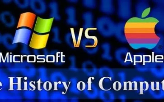 Microsoft contro Apple, in un'infografica